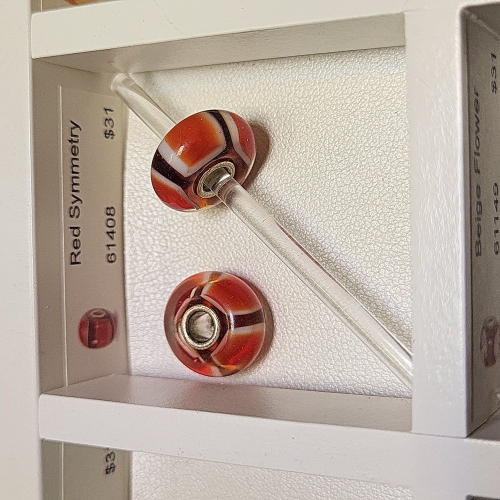 Trollbeads Red Symmetry ♥️ Bead